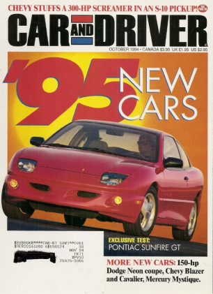 CAR & DRIVER 1994 OCT - TARGA TASMANIA
